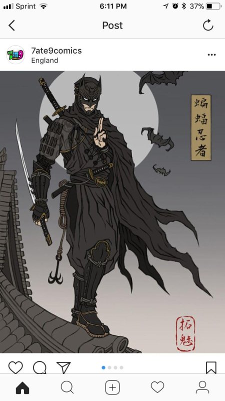 Бэтмен самурай