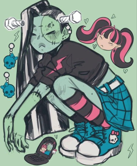 Персонажи школы монстров