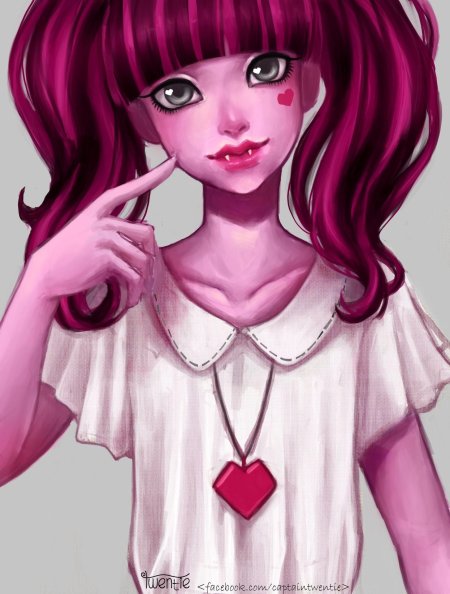 Дракулаура монстер хай арт