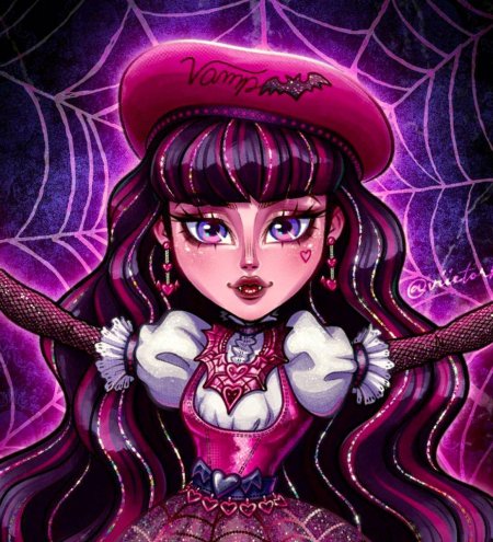 Монстер хай дракулаура художница