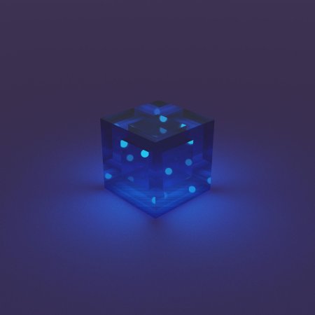 Светильник алмазная руда майнкрафт