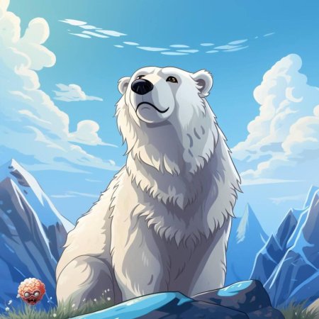 Белая медведь