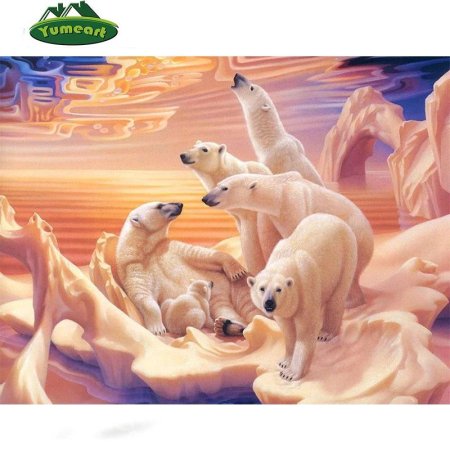 Картина белый медведь