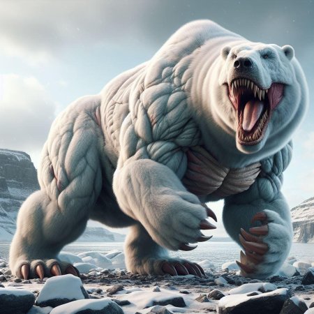 Персонаж медведь