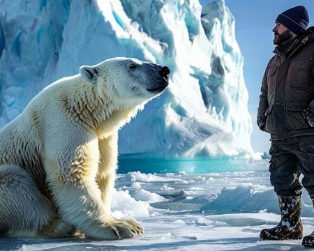 Белая медведь