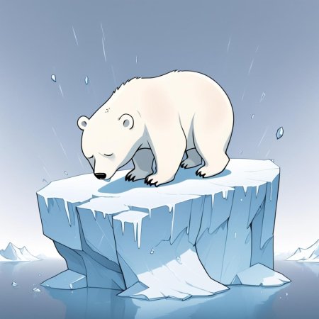 Арктика белый медведь