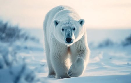 Белая медведь