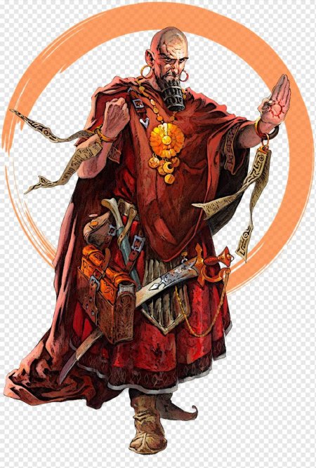 Монах днд арт