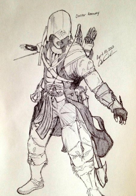 Раскраски коннор кенуэй