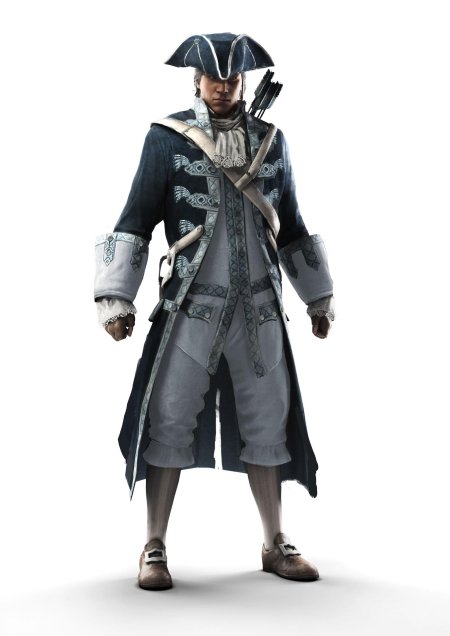 Костюм капитана аквилы в assassins creed 3