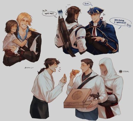 Хэйтем кенуэй и коннор