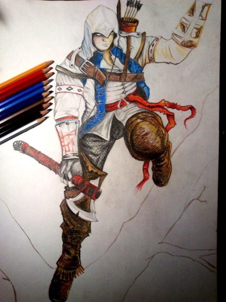 Коннор кенуэй карандашом