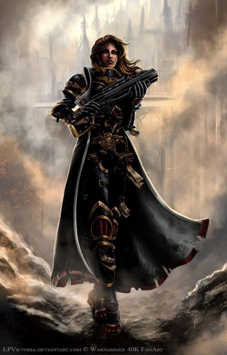 Сестра битвы вархаммер 40000