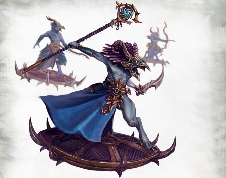 Вархаммер 40000 демон принц тзинча