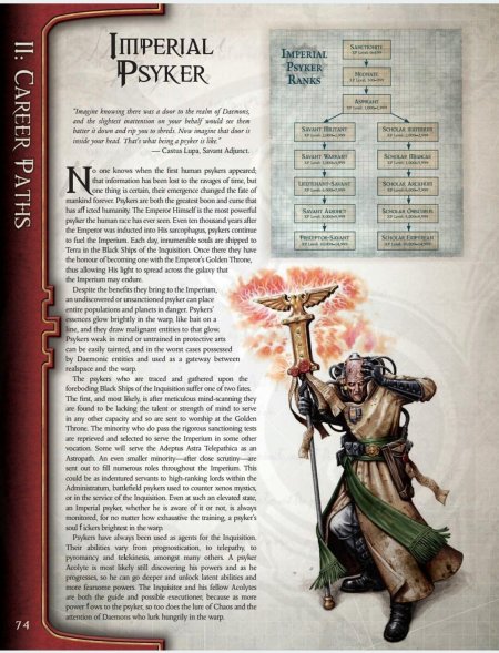 Псайкер вархаммер 40000