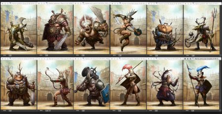 Настольная игра гладиаторы