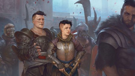 Наёмник арт фэнтези средневековье