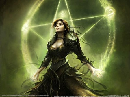 Девушка некромант