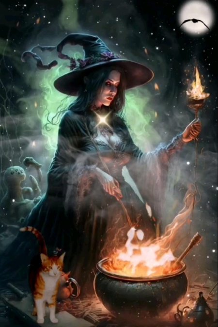 Ведьма зельеварение helloween