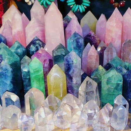 Кристаллы драгоценных камней