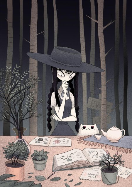 Хэллоуин иллюстрации