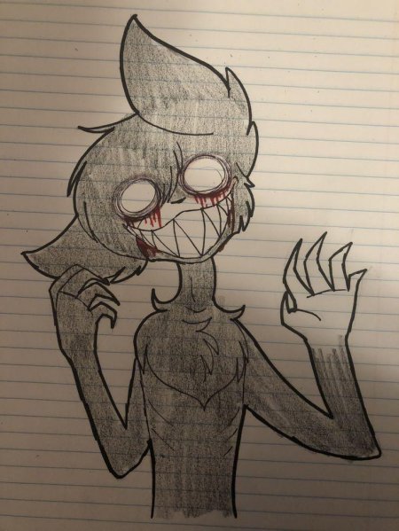 Крипипаста для срисовки бен