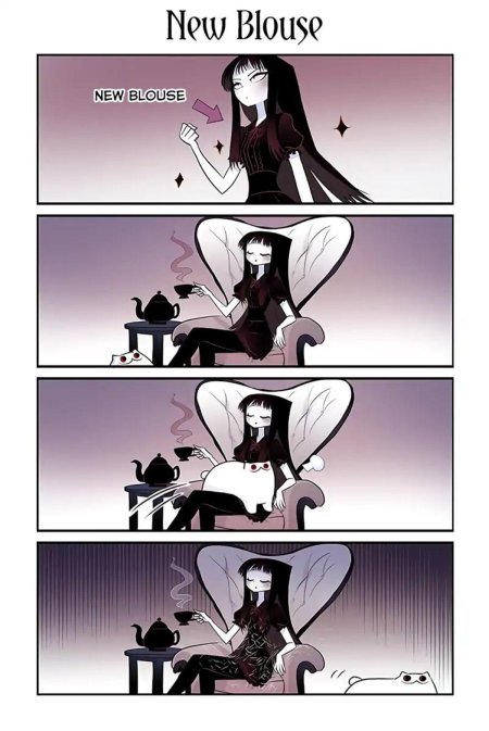 Жуткий кот комикс