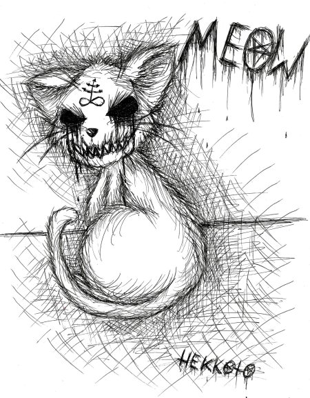 Жуткие рисунки