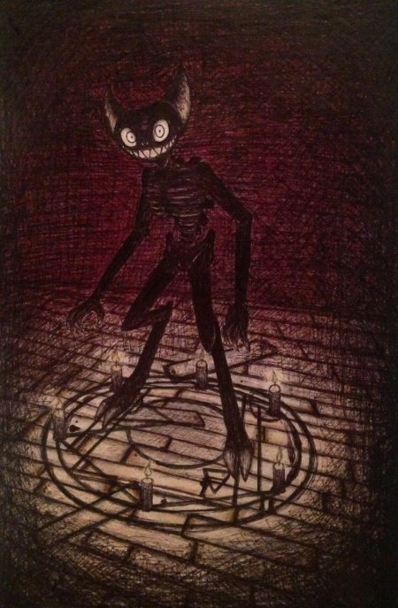 Кот тим бертон