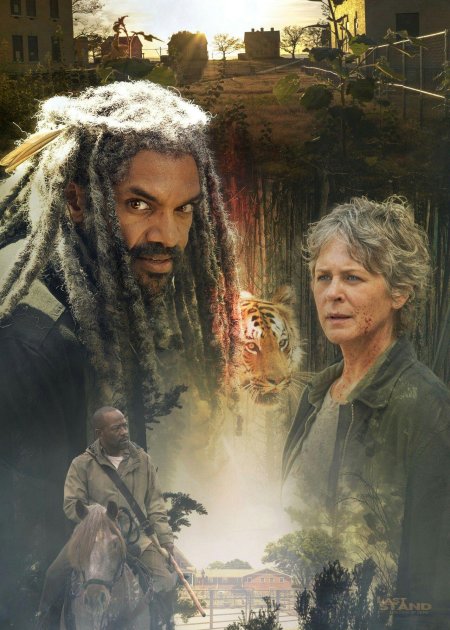 Ходячие мертвецы кэрол и иезекииль