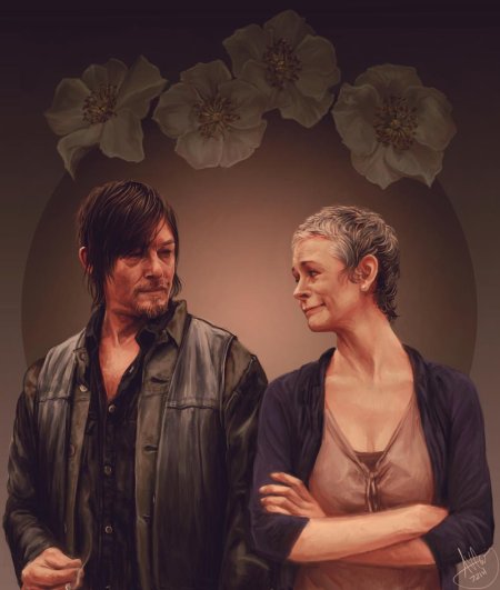 Ходячие мертвецы дэрил и кэрол