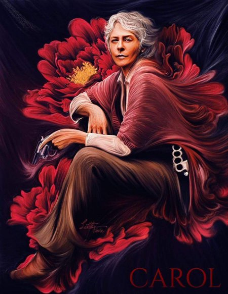 Красивая старушка