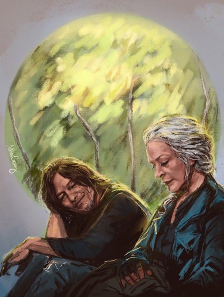 Ходячие мертвецы дэрил и кэрол