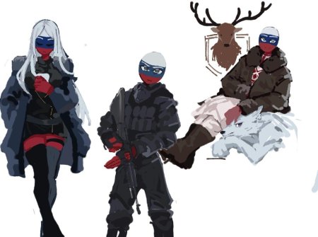 Россия countryhumans