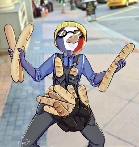 Кантрихьюманс франция комиксы