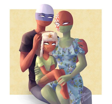 Countryhumans беларусь и россия