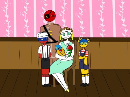 Countryhumans беларусь и россия