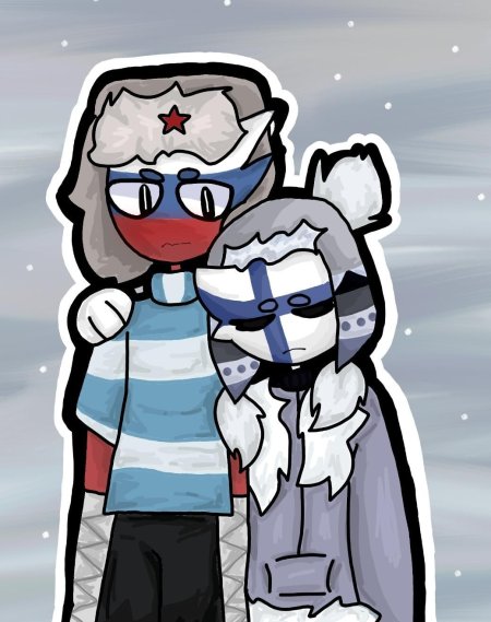 Countryhumans россия и финляндия