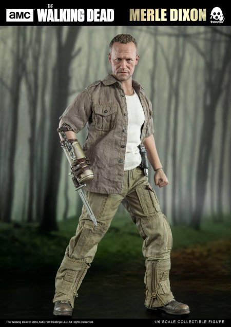 Walking dead merle dixon walker фигурки