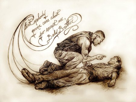 Раненый солдат рисунок