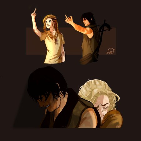 Ходячие мертвецы дэрил яой