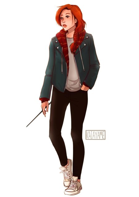 Джинни уизли арт