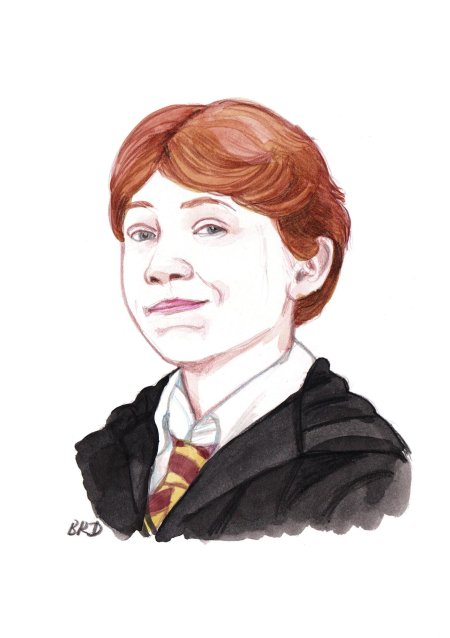 Рональд уизли портрет