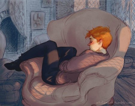 Рон уизли фанарт