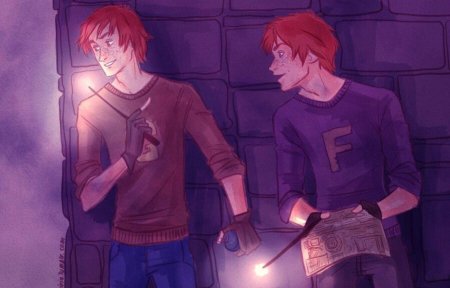 Гарри поттер арт фред и джордж