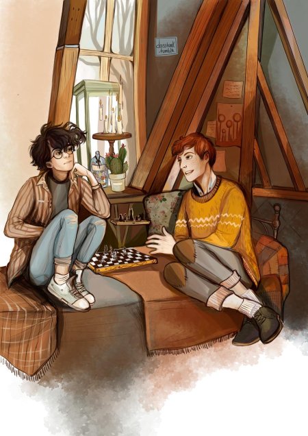 Иллюстрации гарри поттер