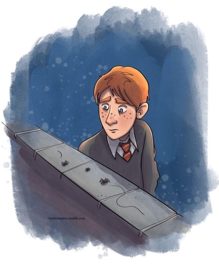 Иллюстрации гарри поттер