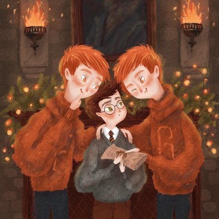 Bocadebra иллюстрации гарри поттер