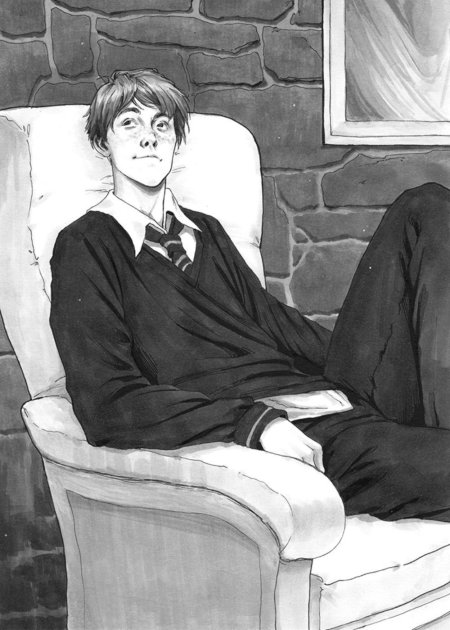 Иллюстрация к гарри поттеру рисунок