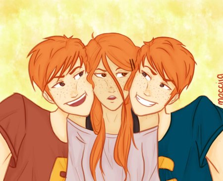 Гарри поттер арт фред и джордж